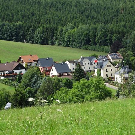 Ferienwohnung "Am Vaterlandsgrubenweg" Oelsnitz  Exteriör bild