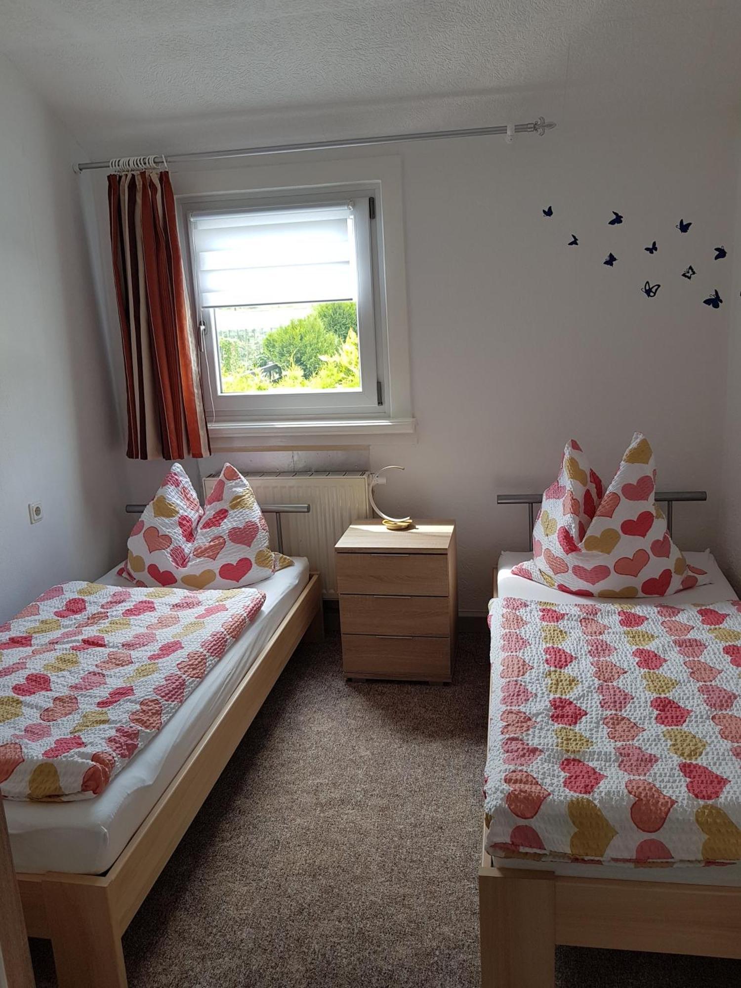 Ferienwohnung "Am Vaterlandsgrubenweg" Oelsnitz  Exteriör bild